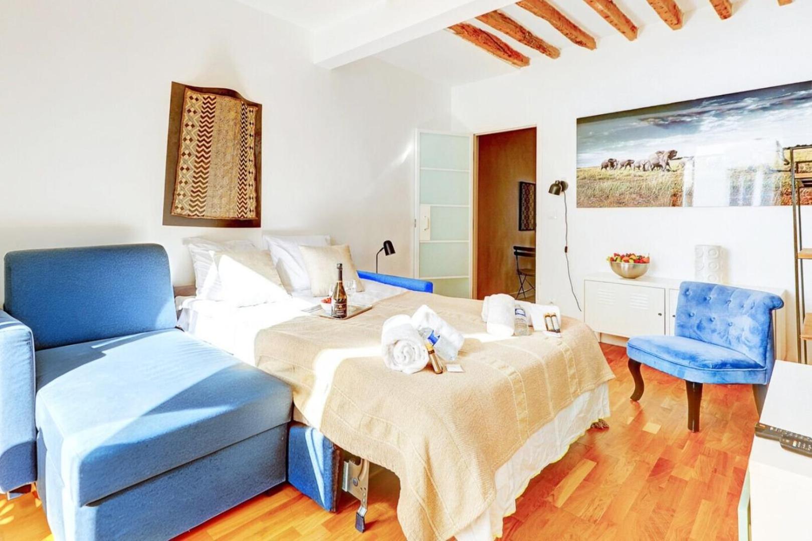 Bluestay 284 - Superbe Appartement Dans Le Marais Париж Екстер'єр фото